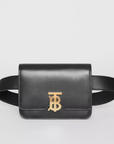 BBERRY Belted Leather TB Bag Black