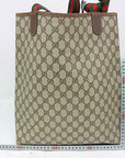 Brand Inspired GCCI Tote Bag Brown PVC