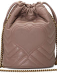 (WMNS) GCCI GG Marmont Mini Shoulder Bag Gray 575163-DTDRT-5729