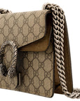 (WMNS) GCCI Dionysus GG Supreme Mini Bag Beige/Ebony 421970-KHNRN-8642