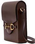 (WMNS) GCCI Button1955 SeriesClutch Single Shoulder Bag mini Brown 625615-0YK0G-2528