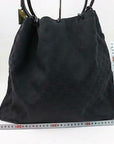 Brand Inspired GCCI Tote Bag Black Canvas (SHC1-14482)