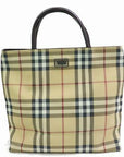 Brand Inspired BBERRY London Tote Bag Light Brown PVC