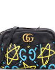 GG Marmont Shoulder Bag GCCIGhost Matelasse Leather Medium