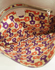 GCCI Interlocking G167732 Women's Leather Shoulder Bag Silver