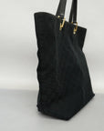 GCCI GG Canvas 002 1098 Women's Tote Bag Black