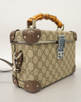 GCCI Bamboo 2WAY Bag 533623 Women's GG Supreme,Leather Handbag,Shoulder