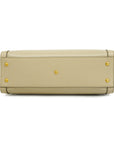 GCCI Bamboo Diana 660195 Women's Leather Handbag,Shoulder Bag Grayish