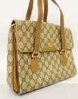 GCCI Handbag 116 02 080 Women's GG Supreme Handbag Beige