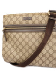 GCCI GG Supreme 295257 Women's Shoulder Bag Beige,Brown