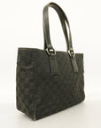 GCCI GG Canvas Tote Bag 113019 Women's Tote Bag Black