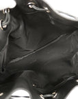 GCCI Bamboo Shoulder Bag 001 4006 Women's Leather Shoulder Bag Black