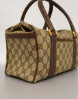GCCI Handbag 000 40 0207 Women's Leather Handbag Beige,Brown