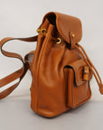 GCCI Bamboo Rucksack 003 2058 0030 Undefined,Leather Backpack Brown