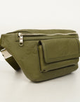 GCCI Jumbo GG 645093 Men's Leather Sling Bag Khaki