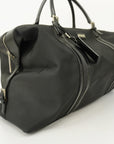 GCCI Boston Bag 201847 Men,Women,Unisex Leather,Nylon Boston Bag Black