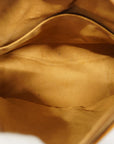 GCCI Micro GG Micro GG Women's Leather Pouch Beige