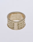 CHRISTIAN D1OR cannage scarf ring No. 11 ladies K18 yellow gold