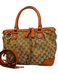 GCCI GG Canvas Sookie 247902 Women's Handbag,Shoulder Bag Beige