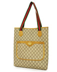 GCCI Plus Women's PVC,Leather Tote Bag Beige
