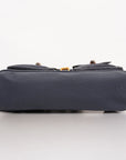 GCCI Bamboo Rucksack 003 2058 0016 Women's Leather,Suede Backpack Navy