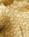 GCCI GG Canvas Shoulder Bag 144388 Women's Leather Beige,Gold