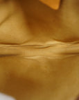 GCCI Micro GG Micro GG 004 106 0024 Women's Leather Shoulder Bag Beige