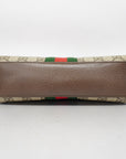 GCCI Ophidia 499621 Women's GG Supreme Shoulder Bag Beige