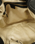 GCCI Marrakech 257029 Women's Leather Shoulder Bag Black