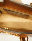 GCCI Bamboo 2way Bag Diana 735153 Women's Handbag,Shoulder Bag Brown
