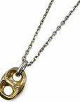 Christian D1OR CD Metal Gold Silver Necklace