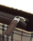 BBERRY Beige Check Tote Shoulder Bag 182135