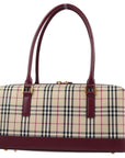 BBERRY Beige Nova Check HandBag 172490