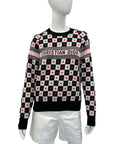 2021 D1ORamour 34 Multi-colour Sweater in Cashmere, Wool, Polyamide, Elastane