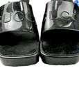 Black Sandals Luxury Designer By GCCI, Size: 7.5