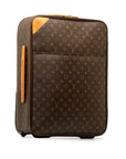 Brown LV Monogram Pegase 55 Travel Bag
