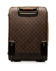 Brown LV Monogram Pegase 55 Travel Bag