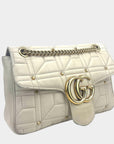 GCCI GG Marmont Flap Bag Studded Matelasse - OUTLET ITEM FINAL SALE
