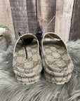 Brown Sandals Flats GCCI, Size 7