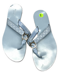 Blue Sandals Luxury Designer By GCCI, Size: 8