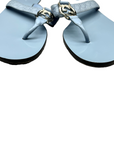 Blue Sandals Luxury Designer By GCCI, Size: 8