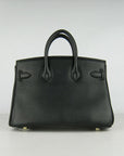 HMS Birkin 25cm Handbag 6068 black golden