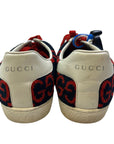 Blue & Red Shoes Luxury Designer GCCI, Size 6