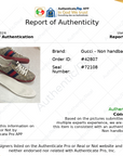 Brown & Red Shoes Luxury Designer GCCI, Size 7.5