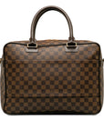 Brown LV Damier Ebene Icare Business Bag