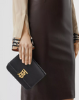 BBERRY Belted Leather TB Bag Black