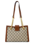 (WMNS) GCCI Padlock GG Bag Small-Size Brown 498156-KHNKG-8534