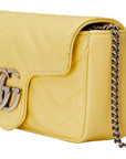 (WMNS) GCCI Marmont Mini-Sized Single-Shoulder Bag Yellow 476433-DTDCP-7412