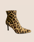CHRISTIAN D1OR 2000 LEOPARD PRINT PONY HAIR BOOTS
