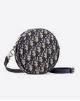 Baby Ball Bag Blue D1OR Oblique Jacquard Canvas